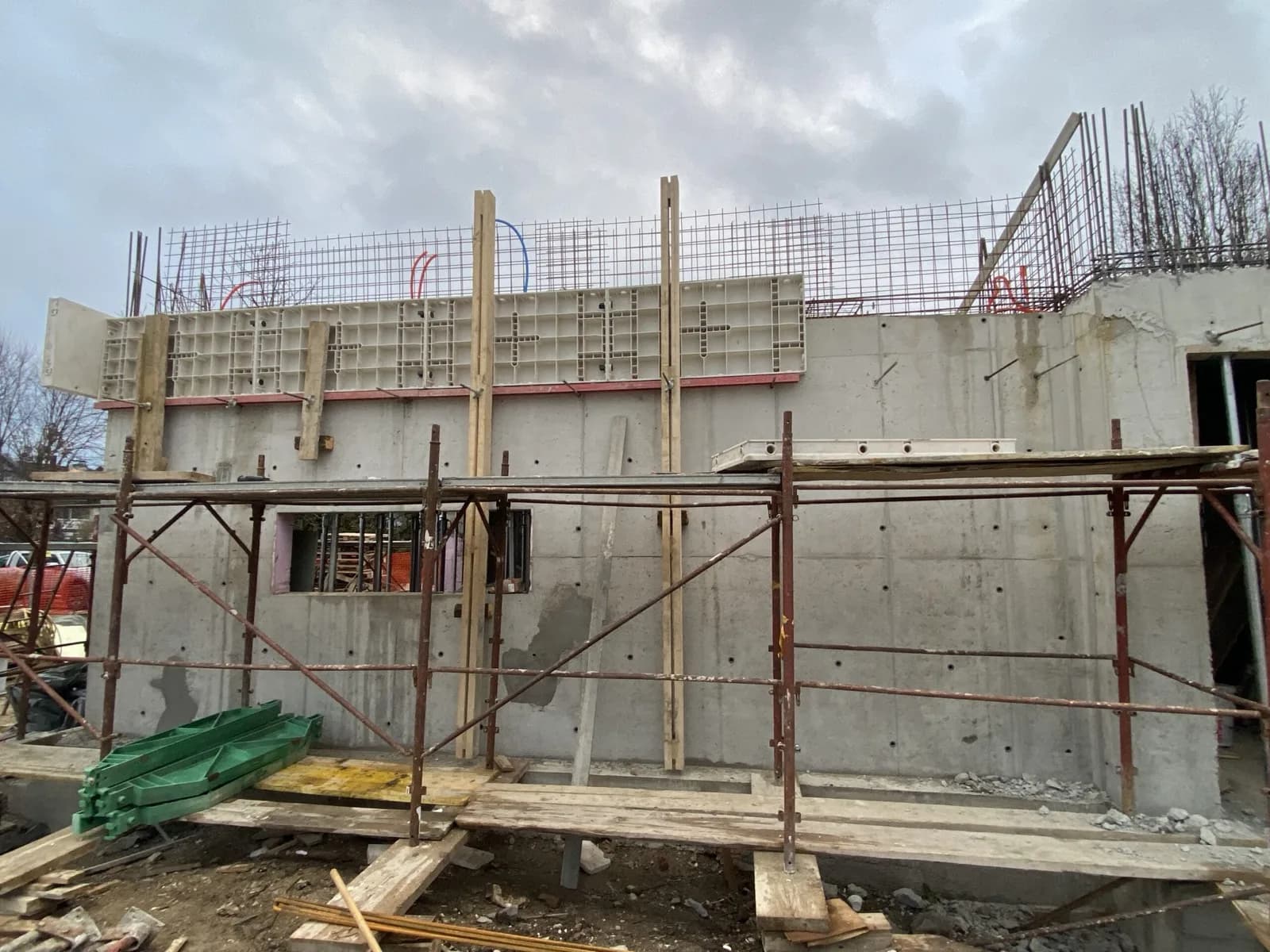 Wall formwork system